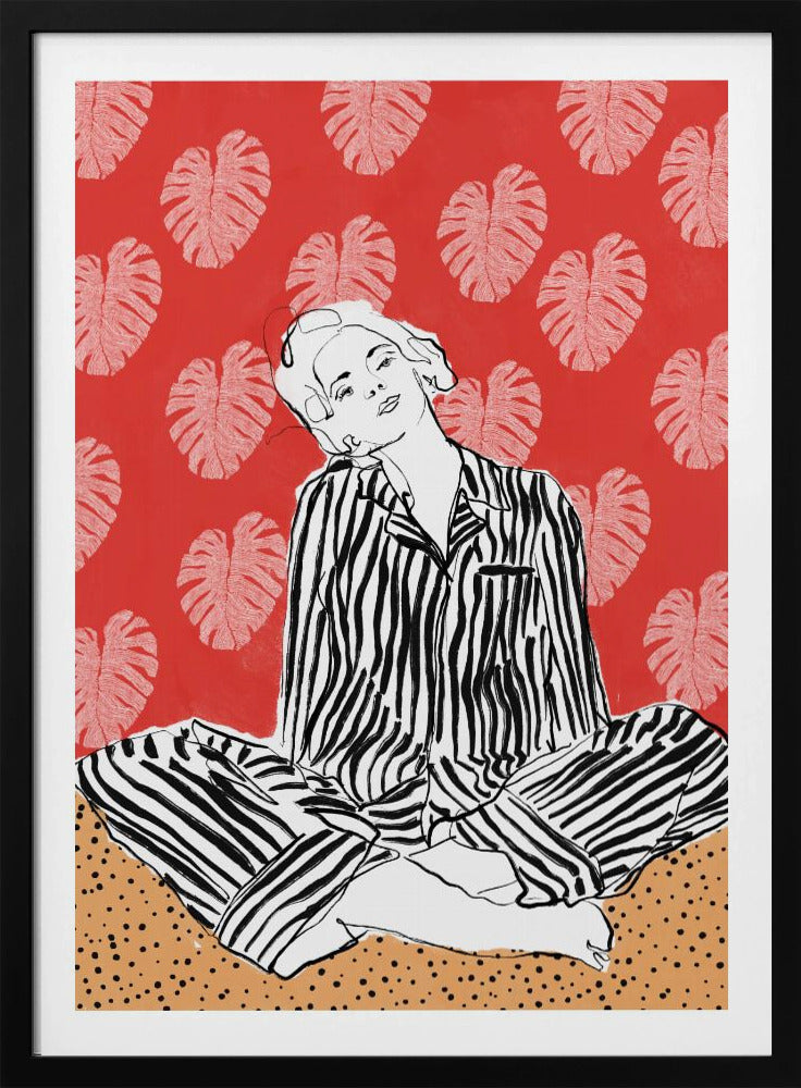 Serenity In Stripes | Poster