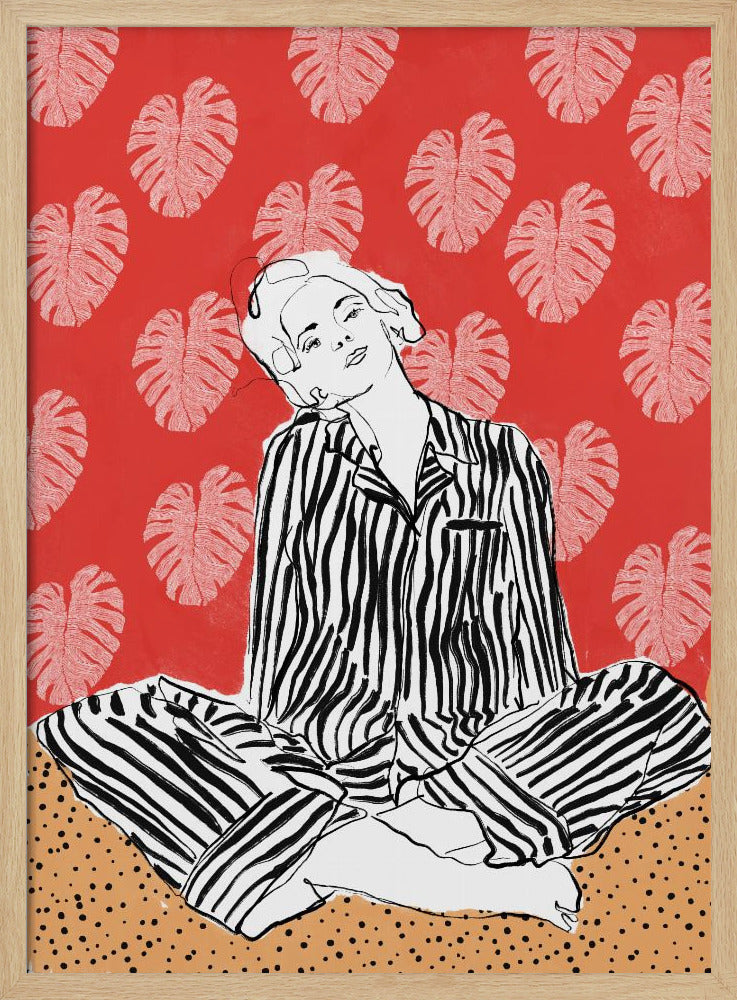 Serenity In Stripes | Poster