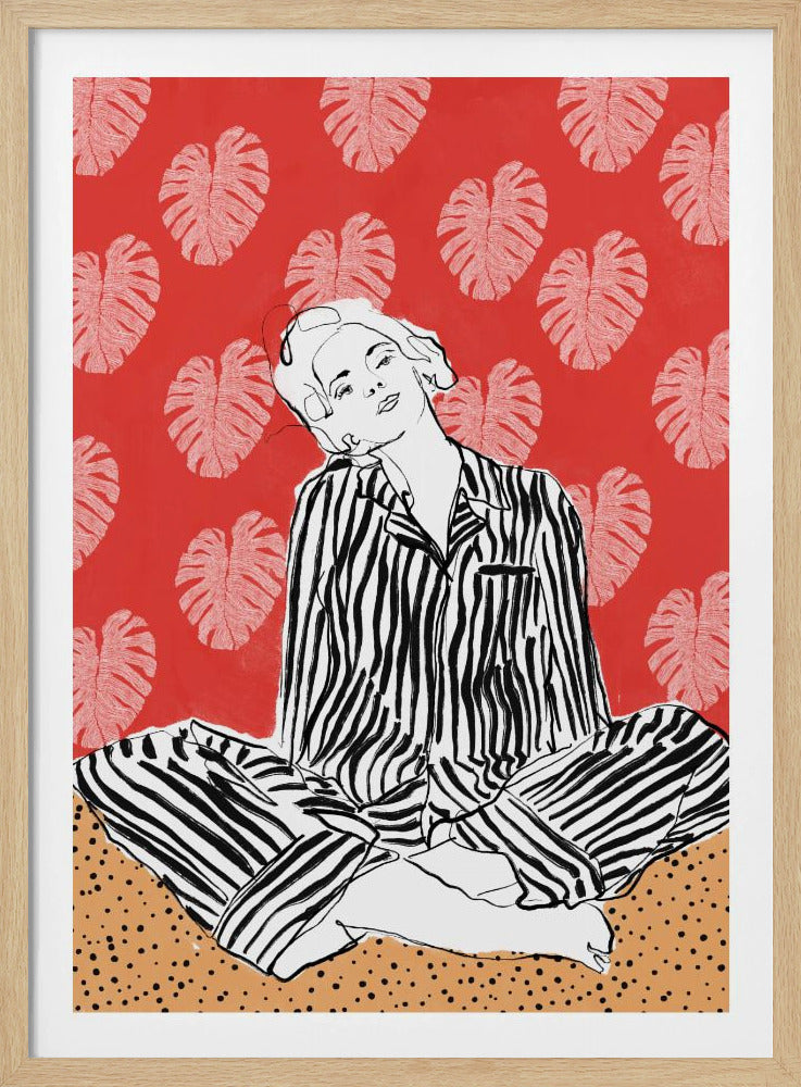 Serenity In Stripes | Poster