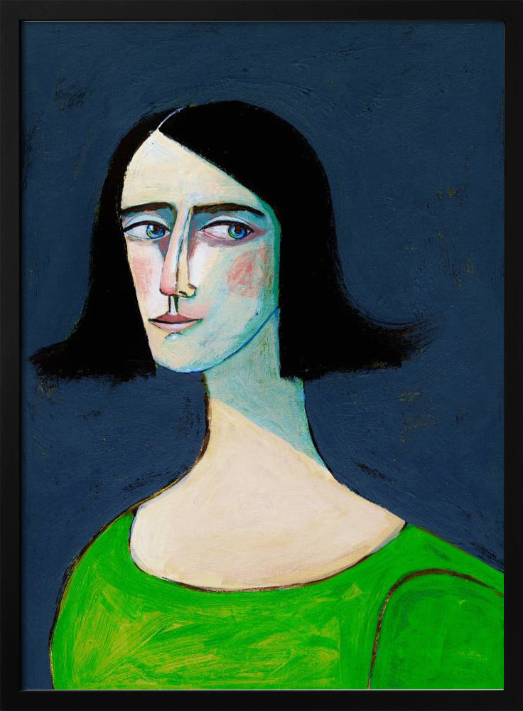 Woman Portrait - Never Look Back | Poster