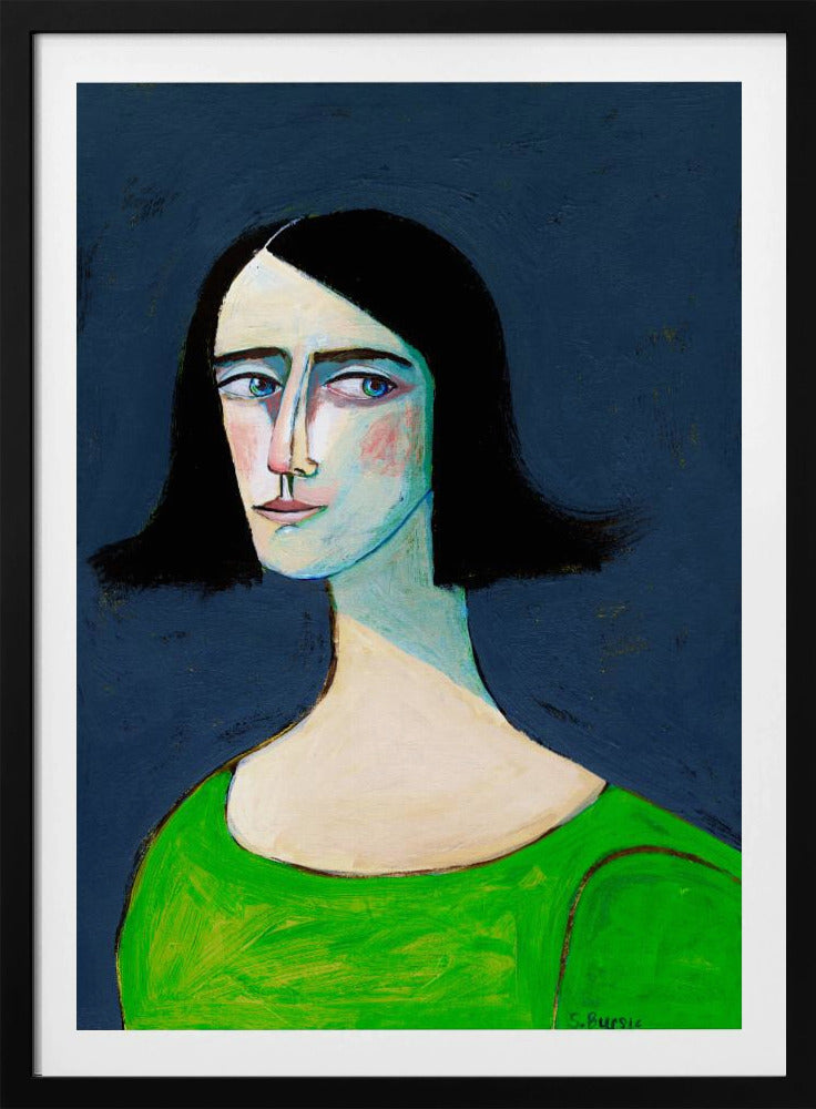 Woman Portrait - Never Look Back | Poster