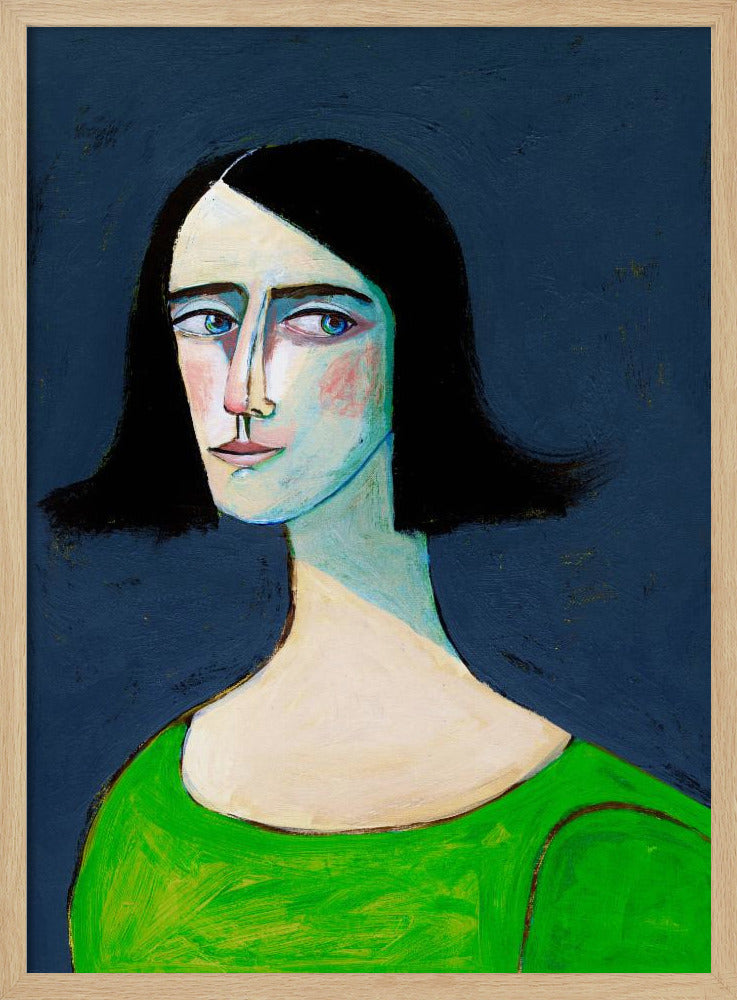 Woman Portrait - Never Look Back | Poster