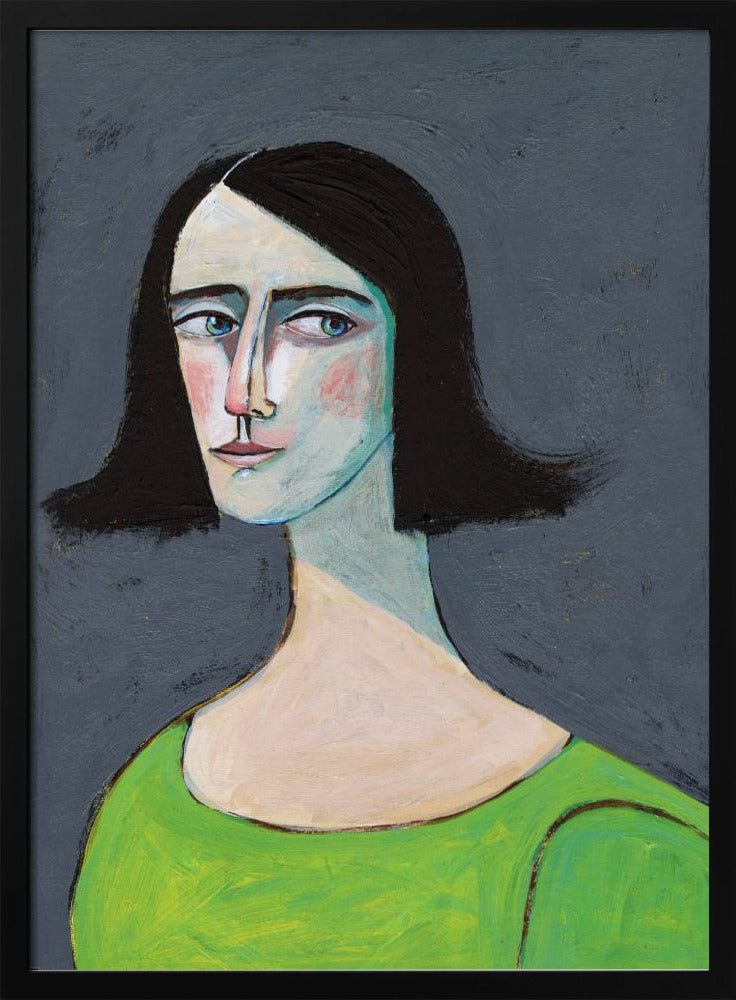 Woman Portrait - Never Look Back | Poster