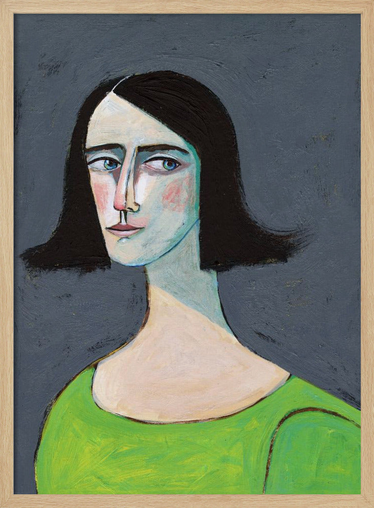 Woman Portrait - Never Look Back | Poster