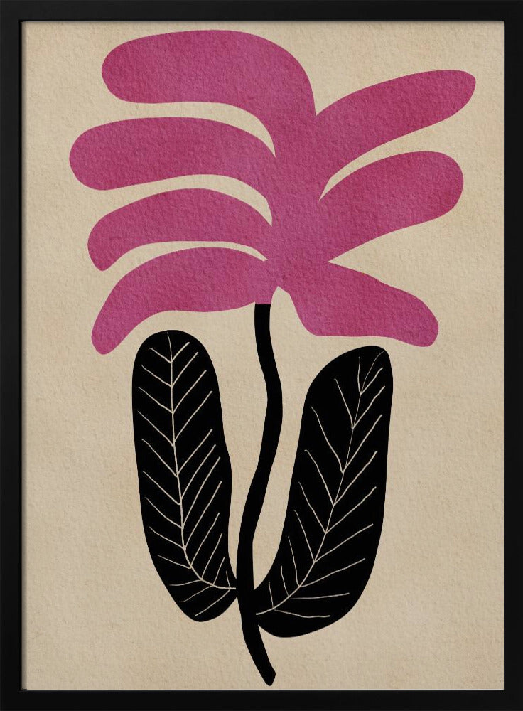 Pink floral flower | Poster