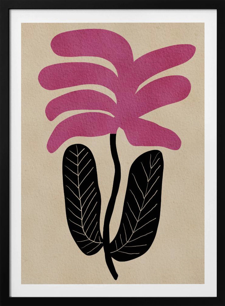 Pink floral flower | Poster