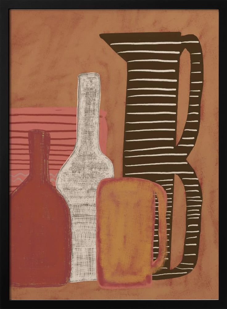 Jugs and bottles | Poster