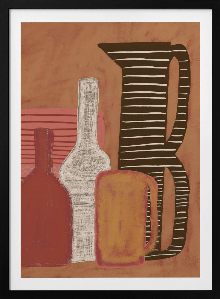 Jugs and bottles | Poster