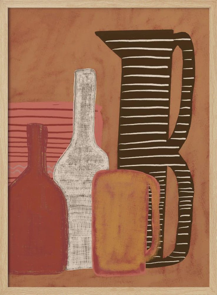 Jugs and bottles | Poster