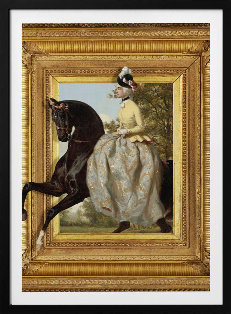 The Lady and Her Horse | Poster
