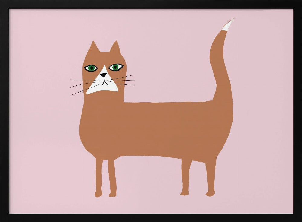 Cat ginger orange | Poster