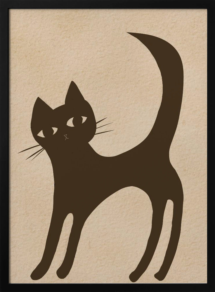 Brown cat | Poster