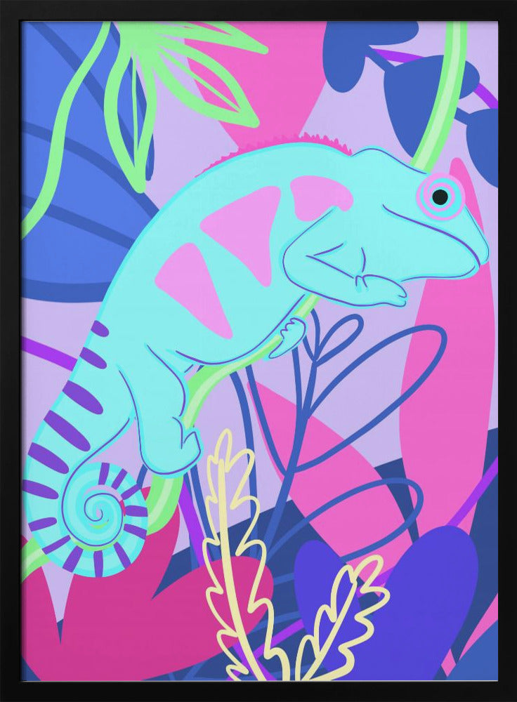 Colorful Chameleon | Poster