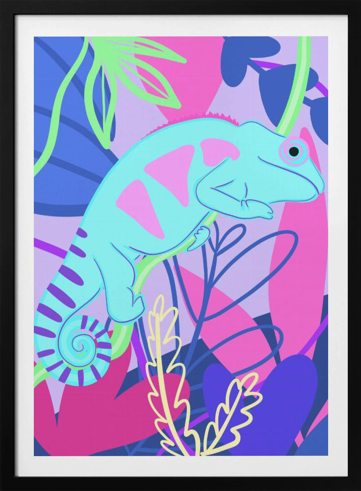 Colorful Chameleon | Poster