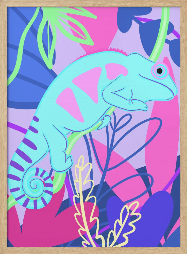 Colorful Chameleon | Poster