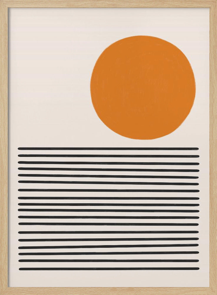 Minimalist Sea Landscape | Poster