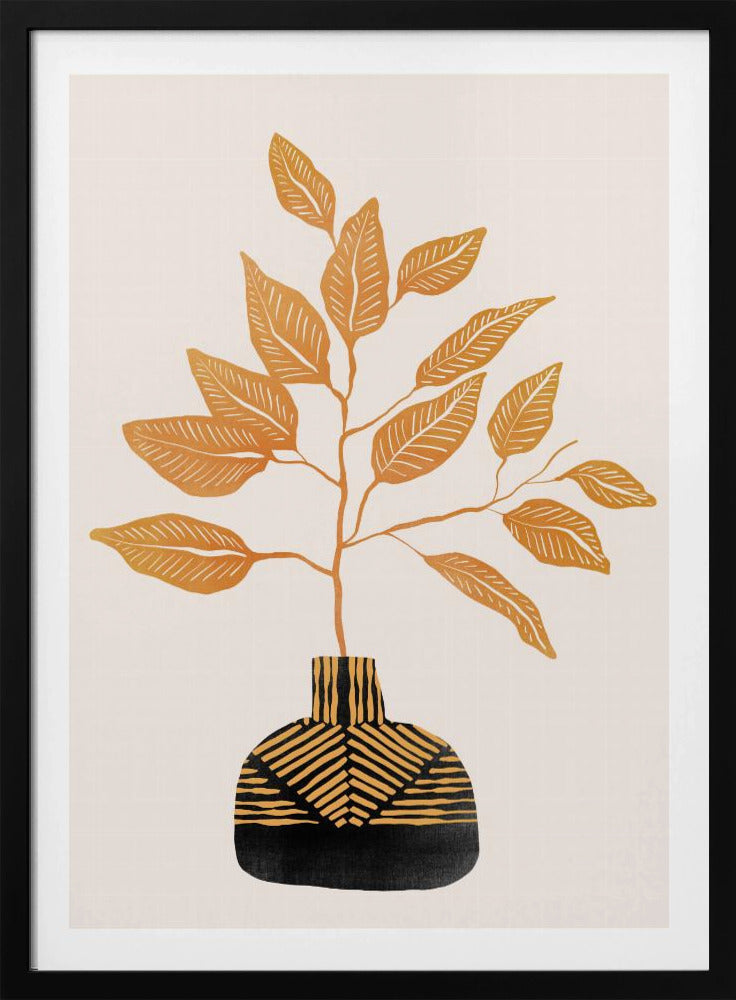 Tribal Vase By Catsanddotz 32 X 40 Inches | Poster