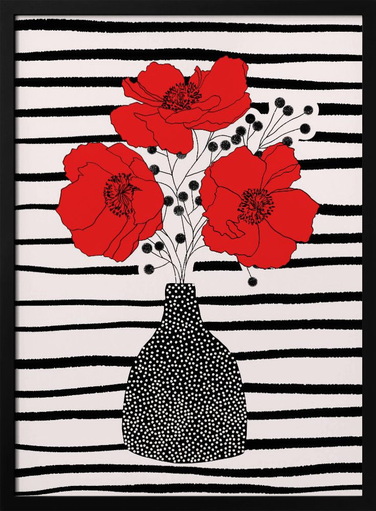 Three Poppies | Poster
