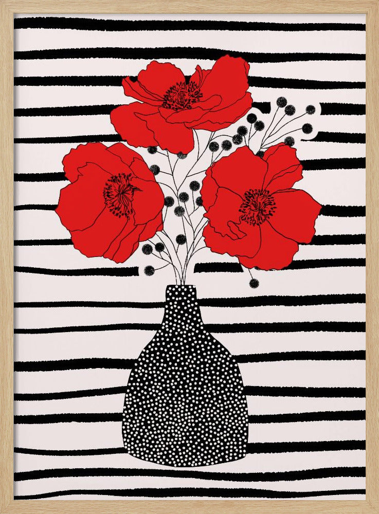 Three Poppies | Poster