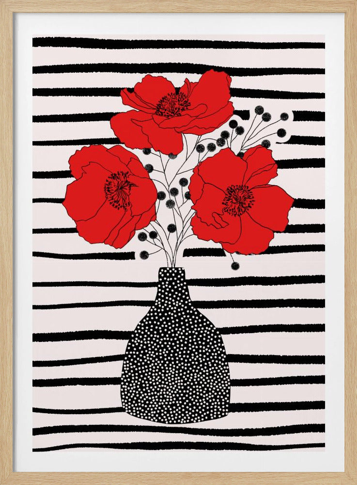 Three Poppies | Poster