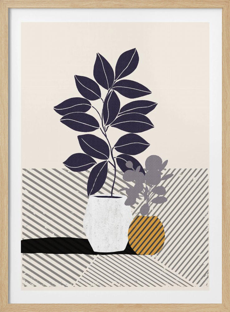 Vase B By Catsanddotz 5 To 7      30 X 42 Inches L | Poster