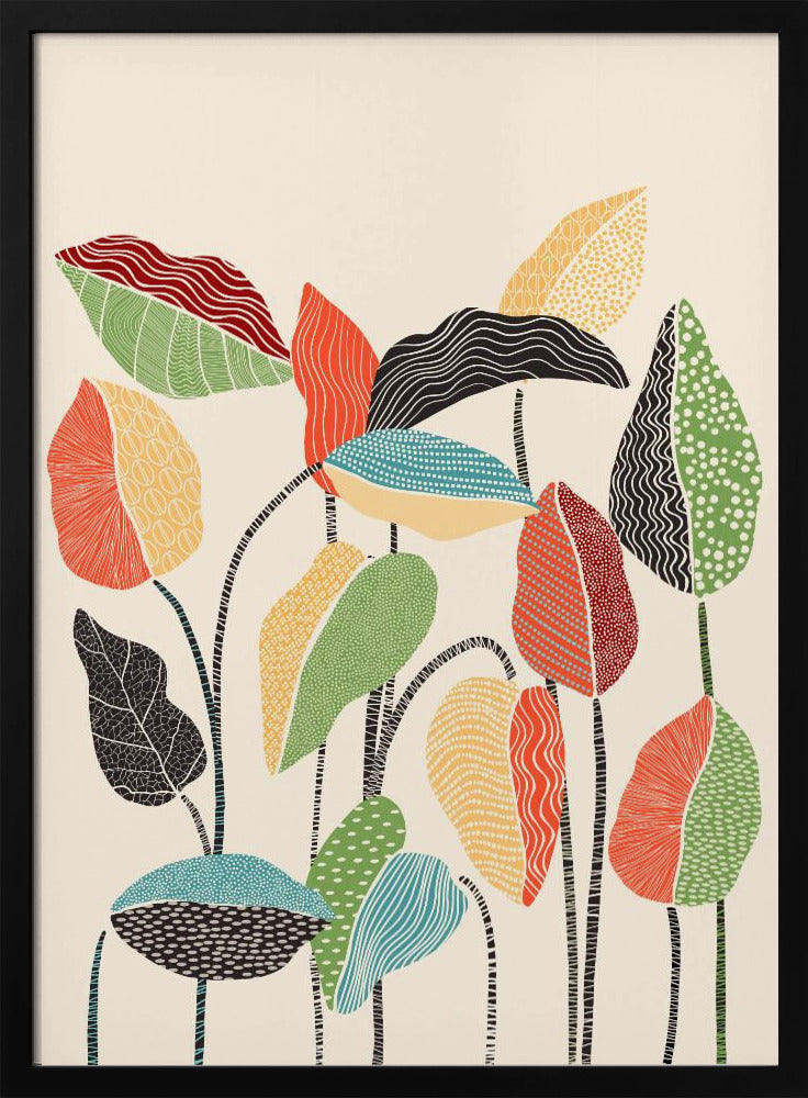 Happy Leaves | Poster