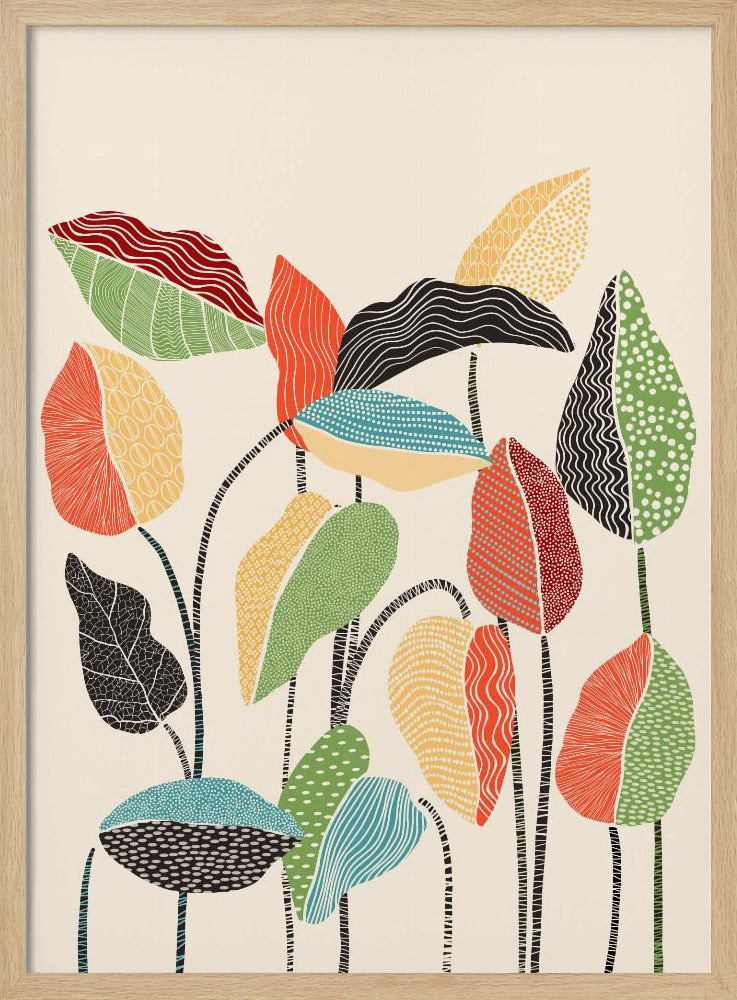Happy Leaves | Poster