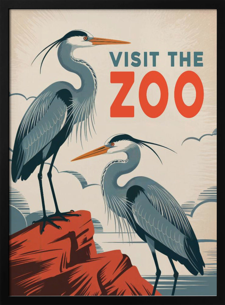 Visit the Zoo | Poster