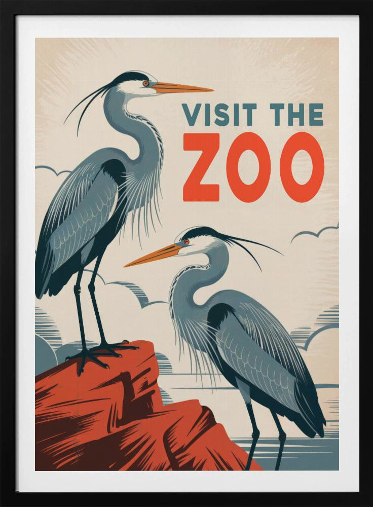 Visit the Zoo | Poster