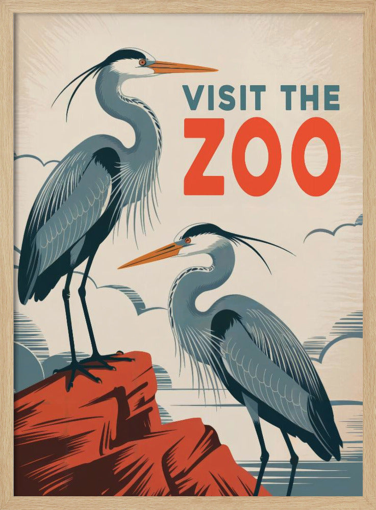 Visit the Zoo | Poster