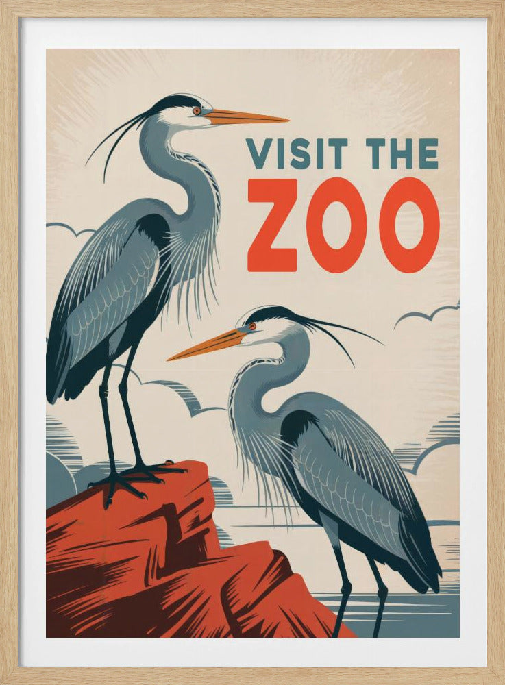 Visit the Zoo | Poster