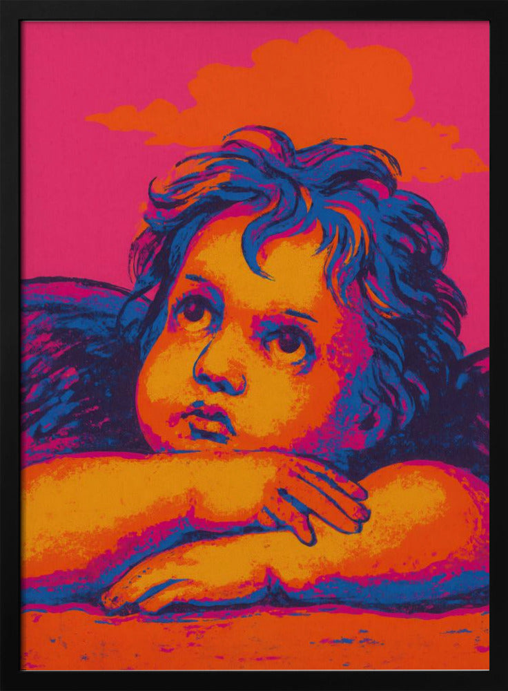 Vibrant Cherub Dreams | Poster