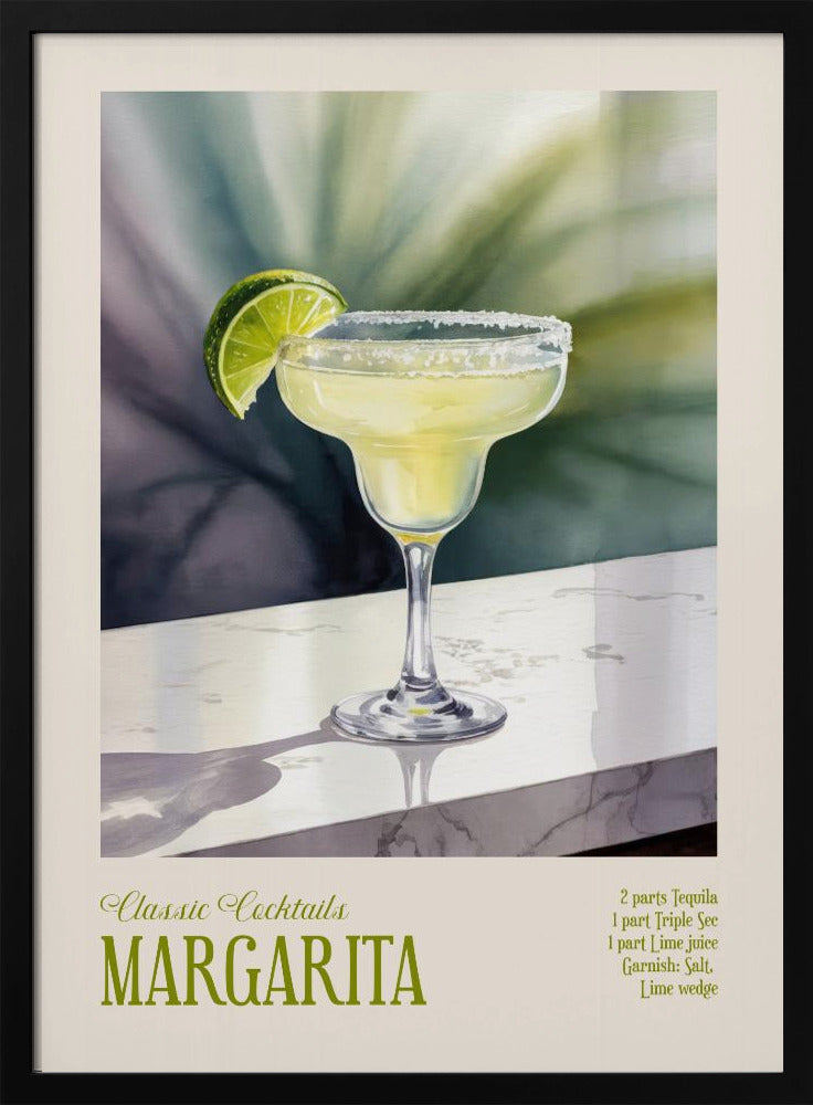 Classic Cocktails - Margarita | Poster