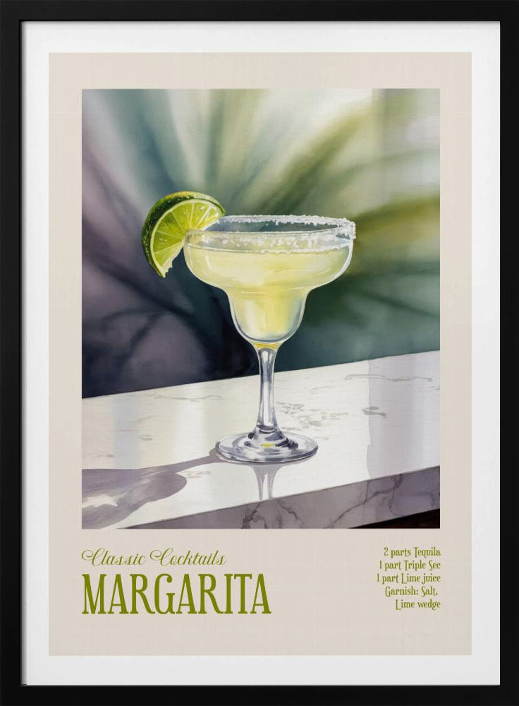 Classic Cocktails - Margarita | Poster