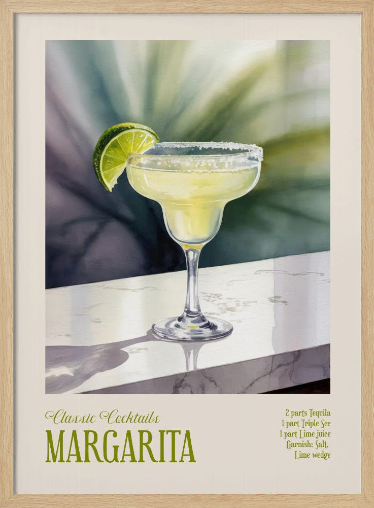 Classic Cocktails - Margarita | Poster