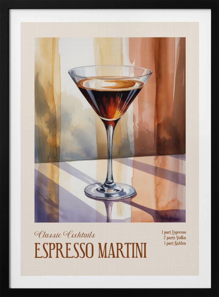 Classic Cocktails - Espresso Martini | Poster
