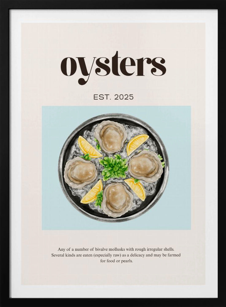 Oysters | Poster
