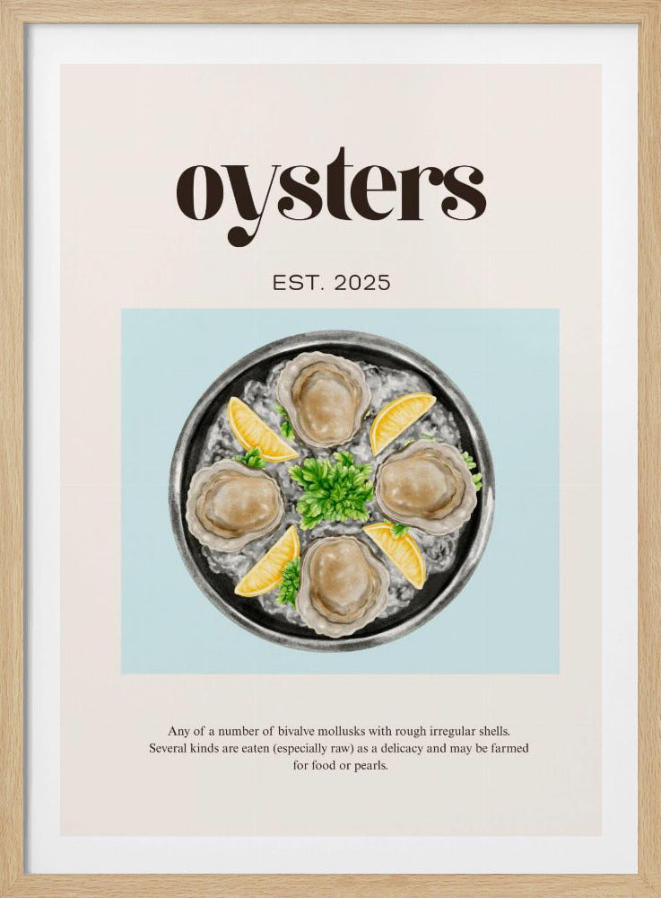 Oysters | Poster