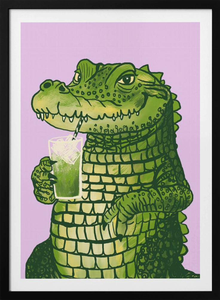 Matcha crocodile | Poster