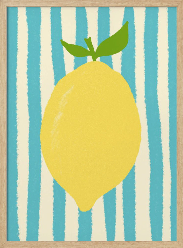 Limone light blue | Poster