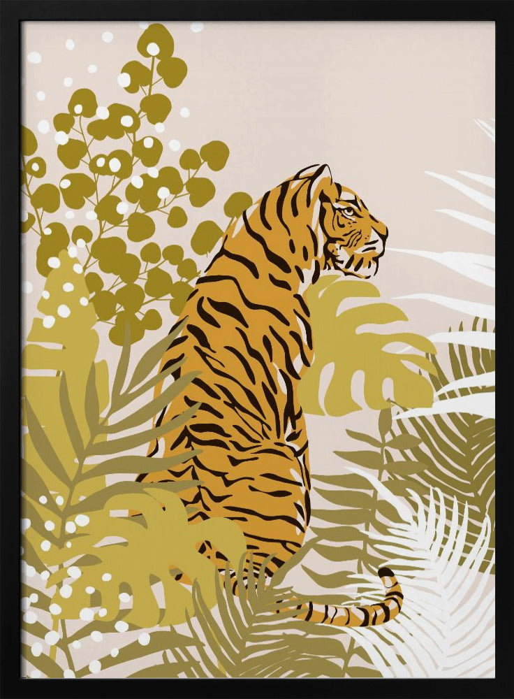 Tiger By Cats and Dotz  30 X 42 Inches | Poster