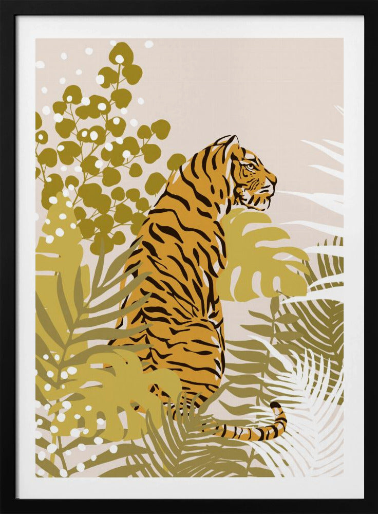 Tiger By Cats and Dotz  30 X 42 Inches | Poster