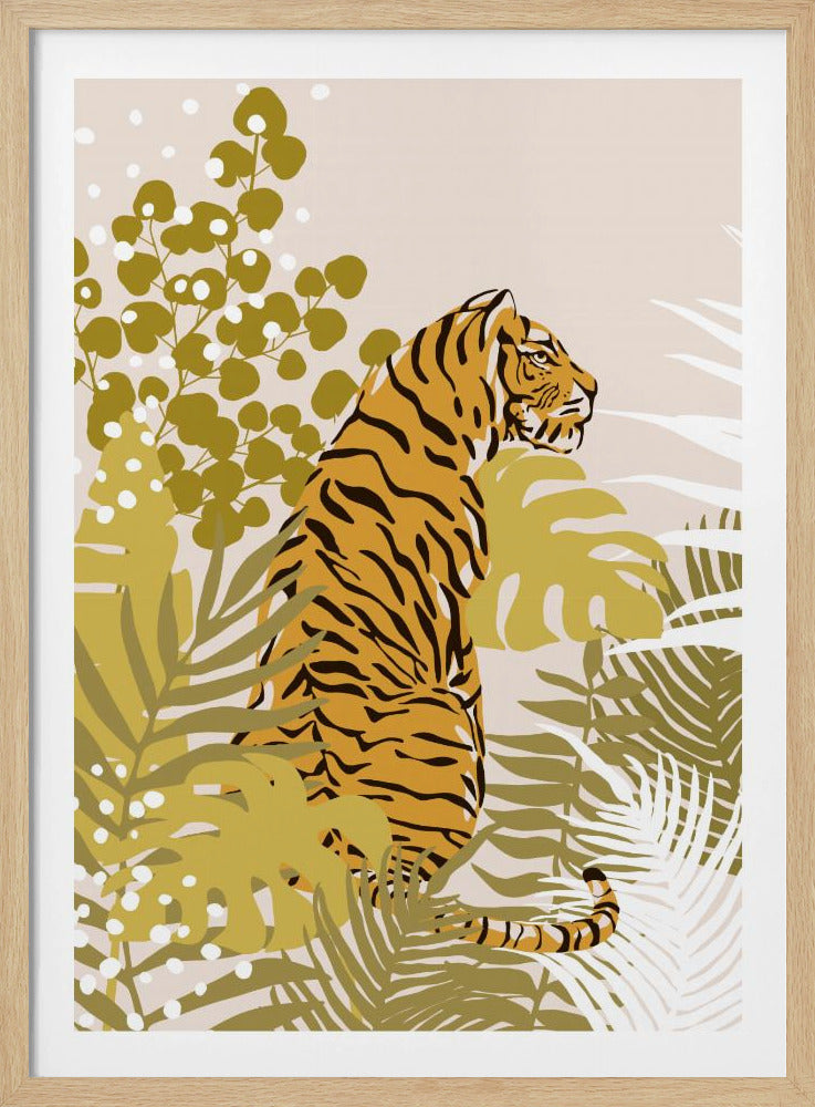 Tiger By Cats and Dotz  30 X 42 Inches | Poster
