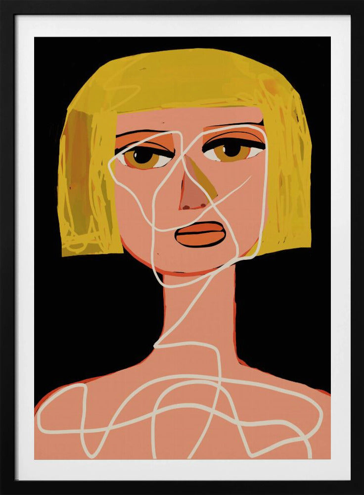 Tied up woman Tangled | Poster