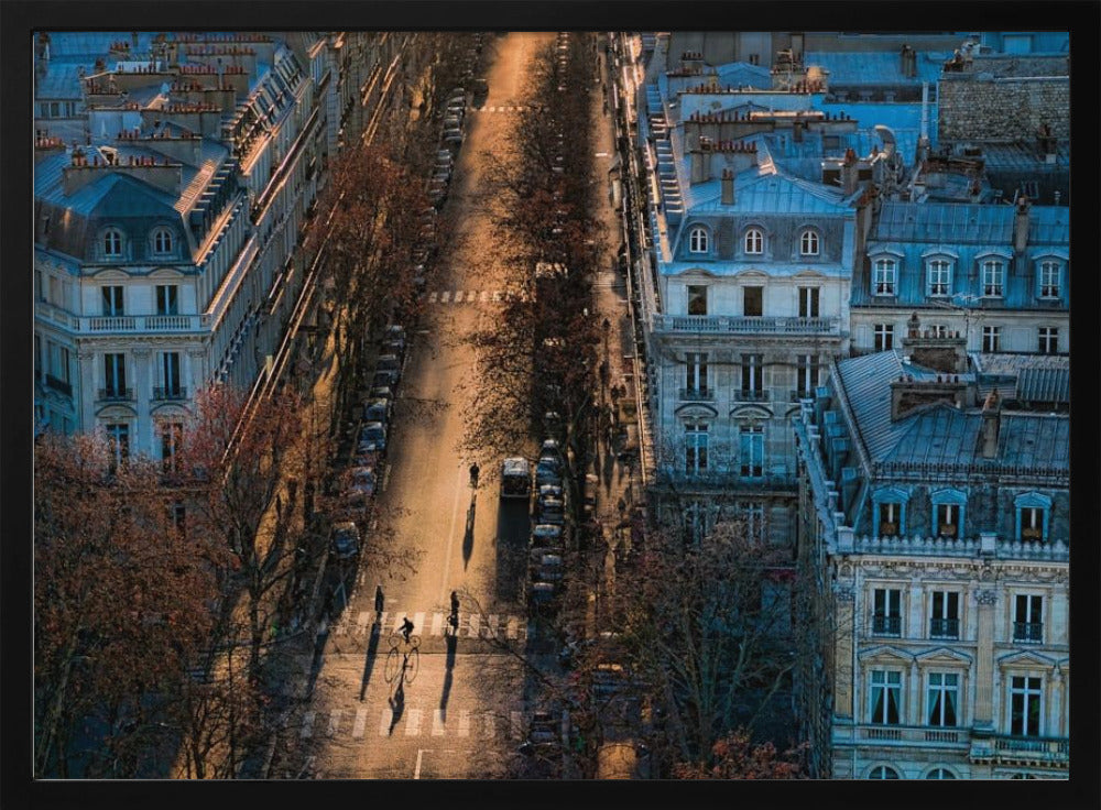 2 cyclists + 2 pedestrians | Poster