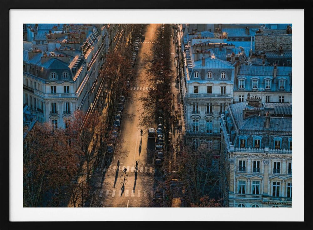 2 cyclists + 2 pedestrians | Poster