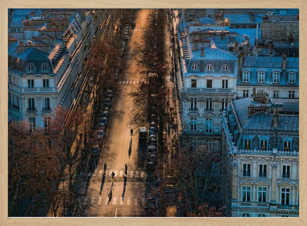 2 cyclists + 2 pedestrians | Poster