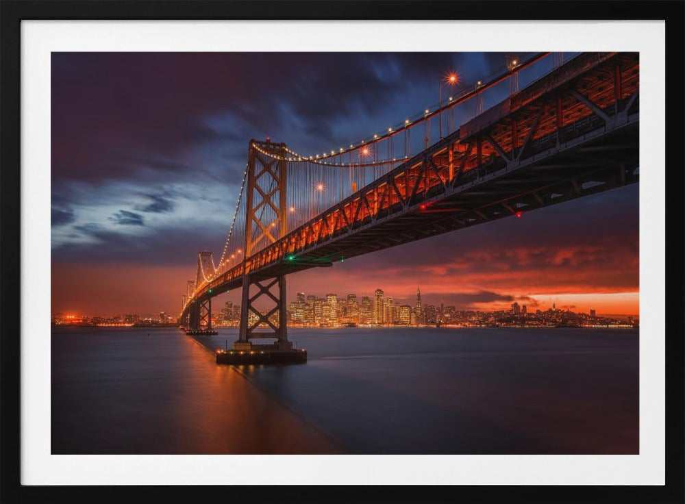 Bay Bridge at Night | Poster