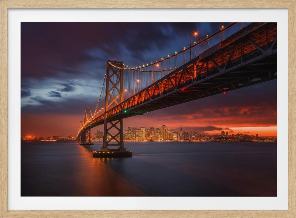 Bay Bridge at Night | Poster