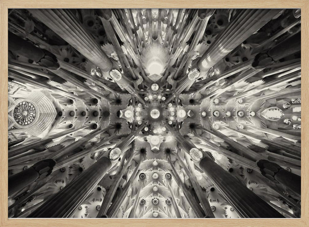 Artificial forest - Sagrada Familia | Poster